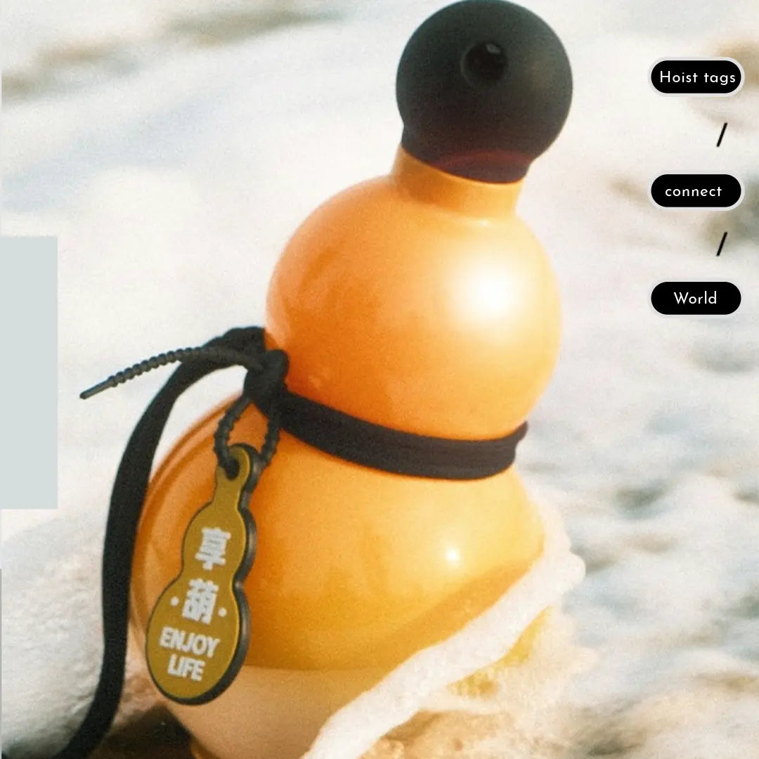 Black Myth Series: Handcrafted Ceramic Wukong Water Bottle – 900ml aoaotoy