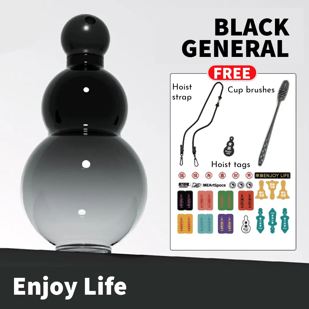 Black Myth Series: Handcrafted Ceramic Wukong Water Bottle – 900ml aoaotoy