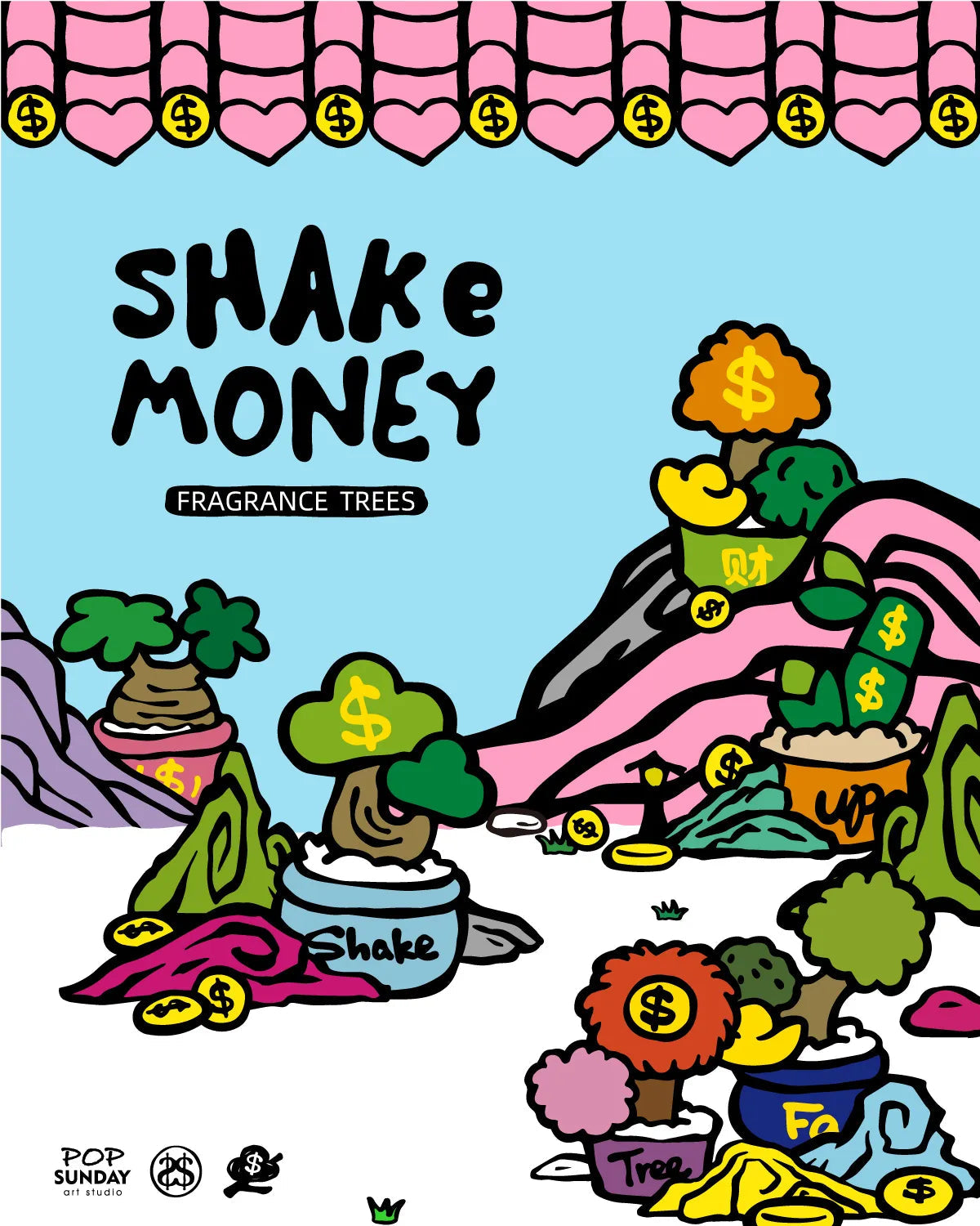 💰 POPSUNDAY | Money Tree Series Aromatherapy Pendant (Blind Box) 🌿 Aoao Toys