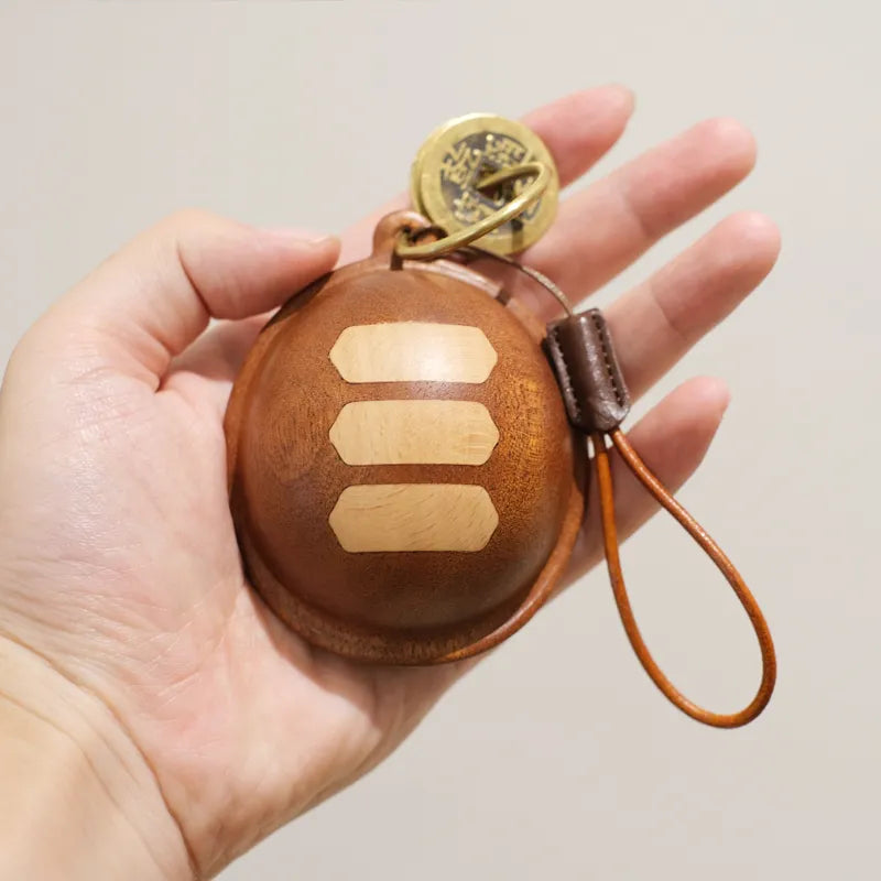 Money Turtle Hanging Ornament – Ebony Wood Prosperity Charm POP SUNDAY