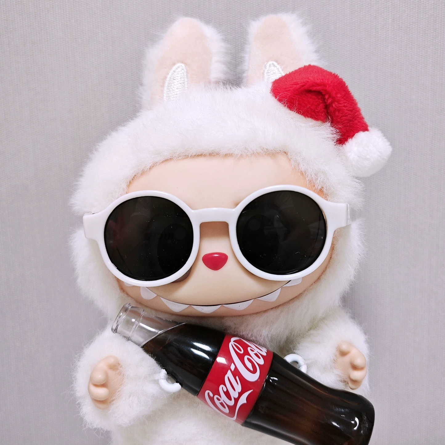 🌟 Bundle & Save $6.99!【17cm Labubu Glasses Accessories】Transparent Glasses/Sunglasses Decor • Blind Box Accessories for Labubu Gen 1/2/3 - Aoao Toys