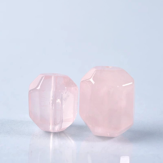 🌟【DIY Crystal Accessory】12mm Rose Quartz Bead • Handcrafted Natural Gemstone for Jewelry Making - Aoao Toys