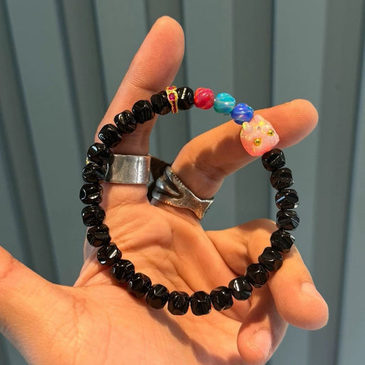 Coconut Ti Wu Xiang Handstring • 8mm Black Gold Natural Coconut Bracelet Aoao Toys