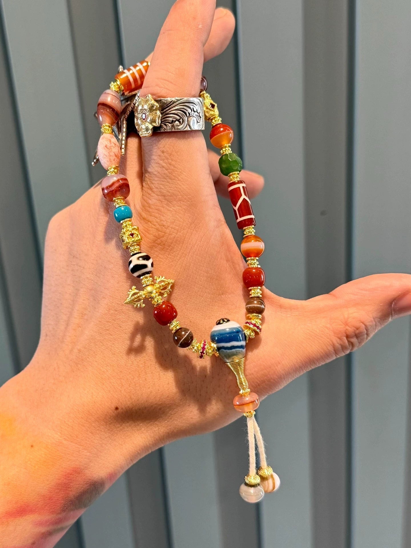 Exquisite Ancient Bead Multi-Treasure Handstring Aoao Toys