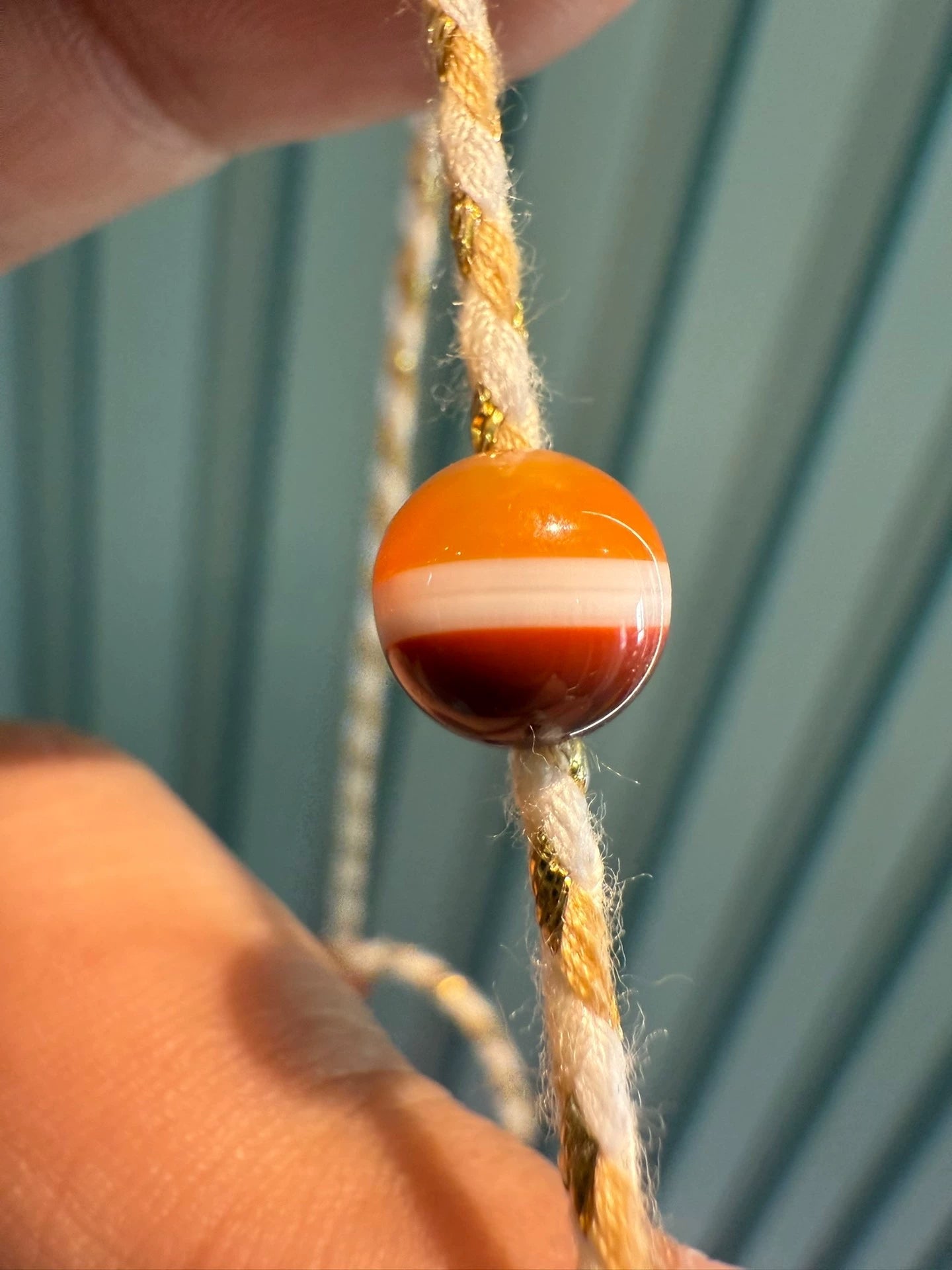 Rare Red One-Line Medicine Master Agate Necklace • Cross-Civilization Fusion Aoao Toys