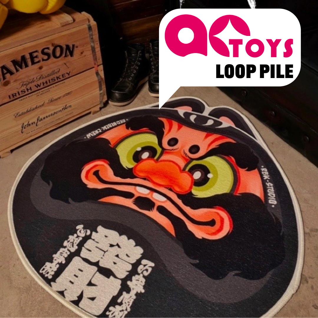 Damo TWO (Rabbit) Rug – Original Designer Illustration Aoao Toys