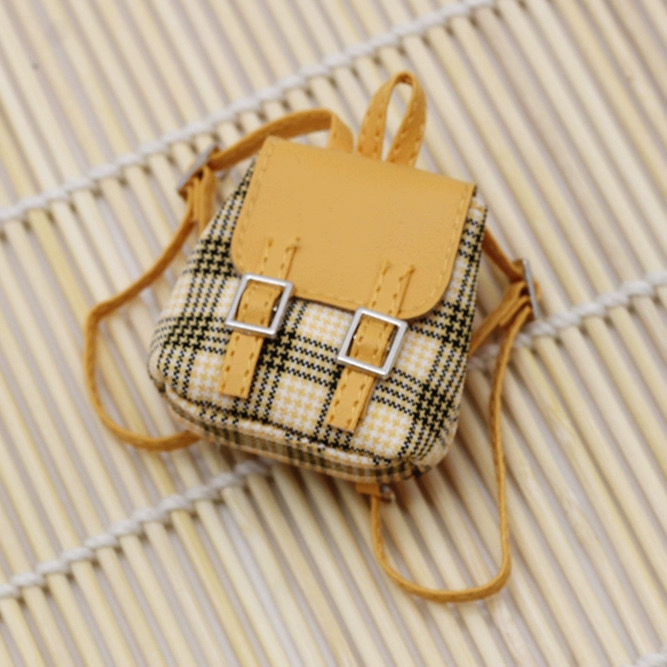👔 Business Gentleman Style Doll Backpack for ob11/BJD (6/8/12 Points) Unisex • Multi-Pattern • Adjustable for Labubu & More