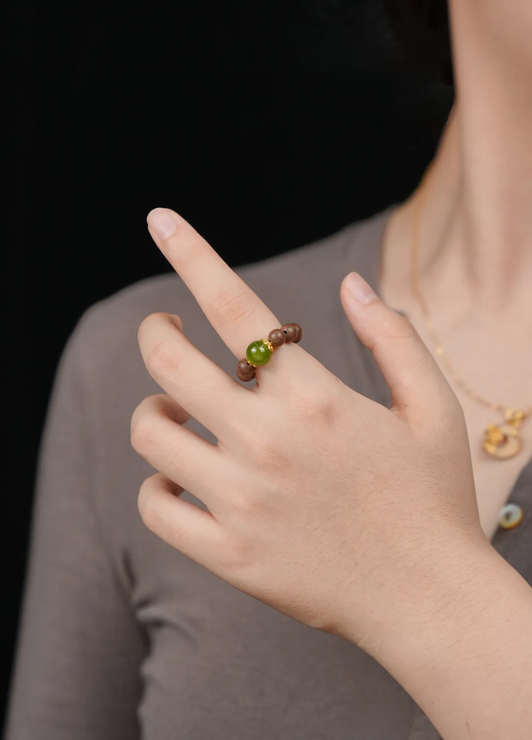 Handmade Incense Bead Ring – Oriental Heritage Jewelry Aoao Toys